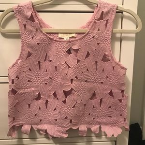 PacSun purple lace tank